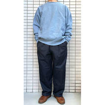 OG BLANK オージーブランク　2プリーツ チノパン　ネイビー Mサイズ　 CLASSIC CHINO PANTS トラウザーズ チノパンツ_画像8