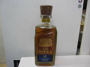 ★#31819 【未開栓】1本 ウイスキー whisky ニッカウヰスキー ザ ニッカ 12年 43度 700ml THE NIKKA 12 YEARS OLD