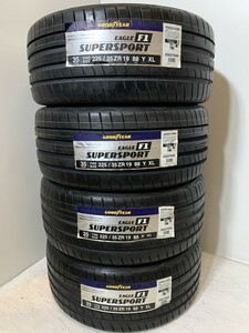 保管袋付【送料無料】未使用夏タイヤ ４本セット 225/35ZR19 88Y XL(SGY142-10)GOODYEAR EAGLE F1 SUPERSPORT 225/35/19 225/35R19 20年～