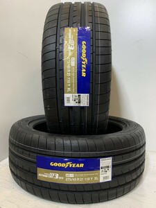 【送料無料】未使用夏タイヤ ２本セット 275/45R21 110Y XL(SGY201-1)GOODYEAR EAGLE F1 ASYMMETRIC 3 SUV 275/45/21 20年～21年