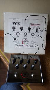 【美品】VOX COOLTRON 　2ch ディストーション「Bulidog Distortion」（CT-01DS）　リアル真空管エフェクター