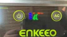 【ジャンク品】enkeeo ポータブル電源 大容量 S220 60000mAh/222Wh 家庭用蓄電池 USB出力6口 AC出力2口(300W) DC出力3口(180W)_画像9