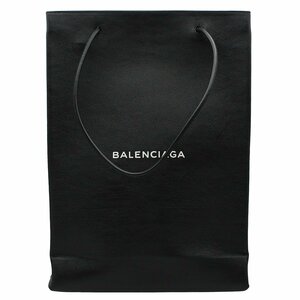 *C2692 очень красивый товар!! Balenciaga North sa незначительный покупка сумка M кожа большая сумка 491661 черный BALENCIAGA мужской женский *