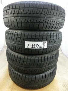 L-5571 中古スタッドレス ブリヂストン ICE PARTNER 185/60R15 84Q (4本)