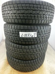 L-5593 溝あり 中古スタッドレス グッドイヤー ICE NAVI SUV 215/65R16 98Q (4本)