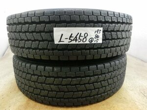 L-5458 中古スタッドレス ヨコハマ アイスガード iG91 195/80R15 107/105L (2本)