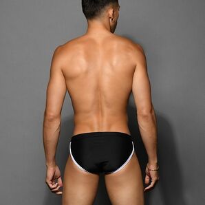 即決新品 7961-RetBLK M-アンドリュー クリスチャン Andrew Christian Retro Bikini Black 黒色 スイムビキニブリーフ 現品表記サイズ Mの画像9