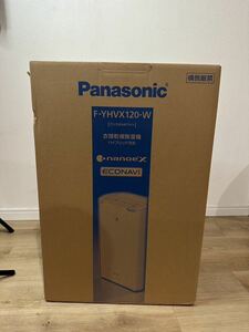 ◇ 新品　未使用　Panasonic 衣類乾燥除湿機 クリスタルホワイト F-YHVX120-W