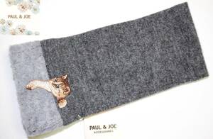 PJ-3　新品本物即決　指なし手袋　PAUL&JOE　ポールアンドジョー　レディース猫フィンガーレスグローブ　有名ブランド　女性用プレゼント等