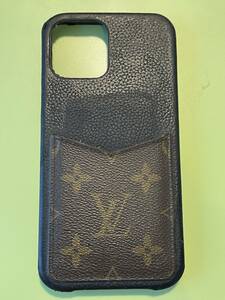 ≪使用後≫　Louis Vuitton 　ルイヴィトン　 iPhoneケース 　携帯カバー 　スマホケース　 LOUIS VUITTON 　モノグラム iPhone12 Pro MAX