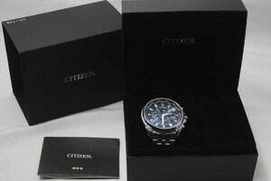 【稼働中】CITIZEN ECO-DRIVE シチズン　エコドライブ　腕時計　AT9060-54L　ケース/コマあり