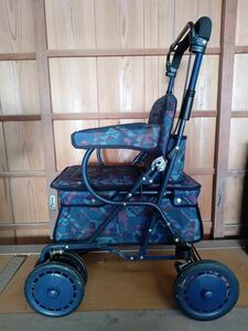【中古品】シルバーカー 歩行補助車 買物カート 車椅子 ジャンク品