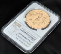 【最高鑑定　木箱付き】1993年 戴冠40周年記念 5ポンド 金貨 イギリス NGC PF70 Ultra Cameo 40TH ANNIV. OF REIGN　ヤングエリザベス_画像6