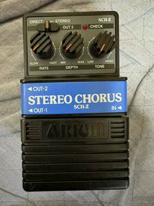 ARION アリオン　STEREO CHORUS ステレオコーラス エフェクター SCH-Z　中古