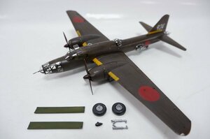 【破損あり】1/72 三菱 キ67 四式重爆撃機 飛龍 プラモデル 塗装済完成品 12-B005Y/1/100