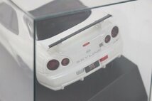 未開封品 Kyosho 京商 MINI-Z オートスケール 日産 スカイライン GT-R VspecⅡ ニュル ホワイト 12-H001Y/1/060_画像7