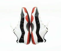 △ NIKE ナイキ AIR JORDAN 11 RETRO LOW エアジョーダン 11 レトロ ロー スニーカー AV2187-160 25.5cm 白 ホワイト 103_画像4