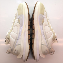 ▲ NIKE ナイキ SACAI サカイ VAPORWAFFLE White Gum ヴェイパーワッフル ホワイト ガム ホワイト 白 サイズ28cm DD1875-100 104_画像6