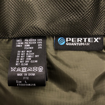 ▲ FTC エフティーシー PERTEX DOWN JACKET パーテックス ダウン ジャケット アウター カーキ 緑 サイズL FTC022AWJ18 104_画像9