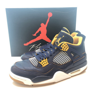 ▲ NIKE ナイキ AIR JORDAN 4 RETRO DUNK FROM ABOVE エア ジョーダン レトロ ダンク フロム アバヴ ネイビー 紺 27.5cm 308497-425 104