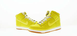 ☆ NIKE ナイキ SUPREME シュプリーム DUNK HIGH ダンクハイ スニーカー 324759-331 28cm エレクトロライム 103 