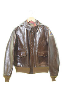 △ BUZZ RICKSON'S バズリクソンズ Flight Jacket type A-2 フライトジャケット BR80593 size40 茶 ブラウン 103