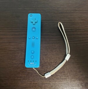 【動作確認済/一部不良あり】Wiiリモコンプラス ブルー 青 純正品 任天堂 ニンテンドー Nintendo リモコン プラス Wii ウィー WiiU