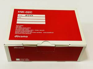 docomo HW-02C White (ドコモ)　分割完済済み　未使用品