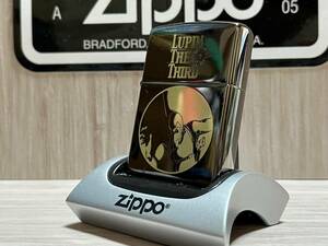 大量出品中!!【希少】レア 未使用 2002年製 Zippo 'LUPIN III' ルパン三世 両面加工 アニメ モンキーパンチ ジッポー 喫煙具 ライター