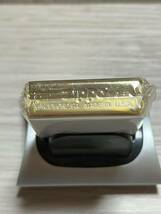 大量出品中!!【希少】レア 未使用/未開封 2005年製 Zippo '吉宗' 限定 シリアルナンバー付き DAITO ゴールド ジッポー 喫煙具 ライター_画像7