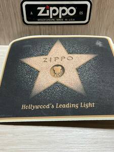大量出品中!!【希少】未使用 90年代 Zippo 'Hollywood's Leading Light' 非売品 ハリウッド マウスパッド ジッポー 喫煙具 ライター