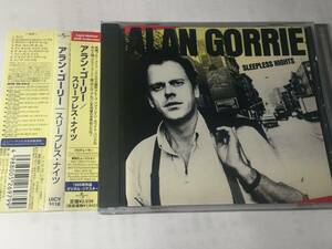 国内盤帯付CD/AOR/アラン・ゴーリー/スリープレス・ナイト #TOTOジョセフ・ウィリアムス/ジョー・ピーズロ/ダン・ハフ 送料¥180