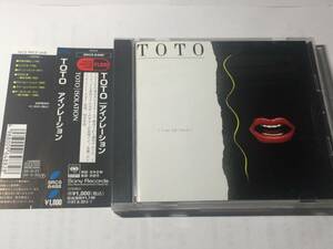 国内盤帯付CD/AOR/TOTO/トト/アイソレーション ♪カルメン/ホリーアンナ 送料¥180