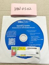 HW0302/新品/DELL EMC サーバー用Operating System/Windows Server 2016 Standard (16 core) 64-bit/中古プロダクトキー付　正規品_画像1