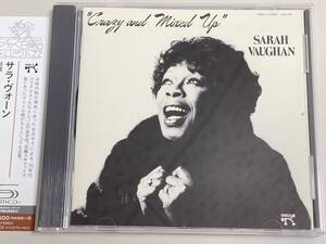 【ほぼ新品shm-CD】crazy and mixed up/sarah vaughan/枯葉/サラ・ヴォーン【日本盤】