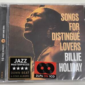 【ほぼ新品CD】songs for distingue lovers (body and soul)/billie holiday/ビリー・ホリデイ【日本盤】2LP in 1CDの画像1