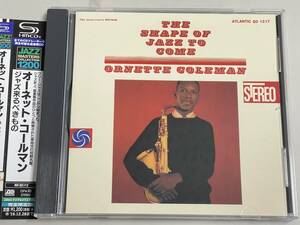 【ほぼ新品shm-CD】the shape of jazz to come/ornette coleman/ジャズ来るべきもの[+2]/オーネット・コールマン【日本盤】