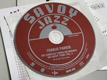 【美品紙ジャケットCD】the complete studio recordings on savoy years vol.4/charlie parker/チャーリー・パーカー【日本盤】_画像7