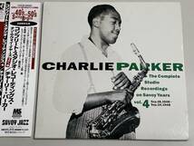 【美品紙ジャケットCD】the complete studio recordings on savoy years vol.4/charlie parker/チャーリー・パーカー【日本盤】_画像1