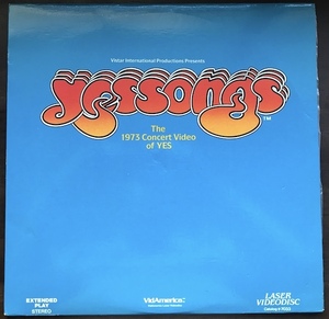 Yes(ies) / YESSONGS(iessongs) / US запись ( лазерный диск )