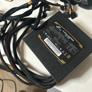 ジャンク パソコン電源 700W 80PLUS GOLD AURUM SERIES AU-700 [ブラック]