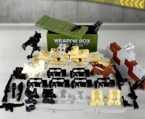 軍事　武器　装備　セット　ブロック ミニフィグ レゴ LEGO 互換 ミニフィギュア　el