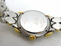 1円◆稼働◆　ショーメ　　　ホワイト　クオーツ　レディース　腕時計　コマ　K852_画像6