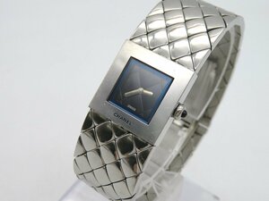 1円◆稼働◆　シャネル　　マトラッセ　ブラック　クオーツ　レディース　腕時計　　K664