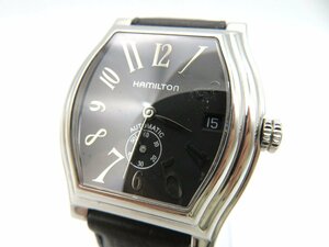 ◆1円◇稼働◇　ハミルトン　　　ブラック　自動巻き　メンズ　腕時計　　F27803