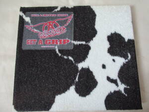 AEROSMITH Get A Grip ‘93 輸入盤 Limited Edition 牛の皮模様の布生地デジパック仕様