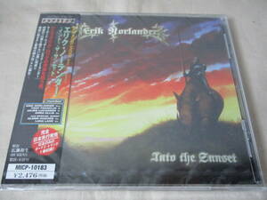 ERIK NORLANDER Into The Sunset ’00 新品未開封 US プログレ・キーボーディスト Tony Franklin Glenn Hughes ボートラ