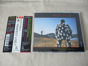 PINK FLOYD Delicate Sound Of Thunder(光-Perfect Live!) ‘88 国内帯付初回盤 ライヴ ２枚組 全１５曲　