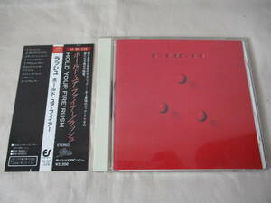 RUSH Hold Your Fire ’87 国内帯付初回盤 32・8P-228