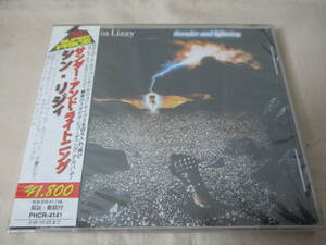 THIN LIZZY Thunder And Lightning ‘93(original ’83) 新品未開封 John Sykes